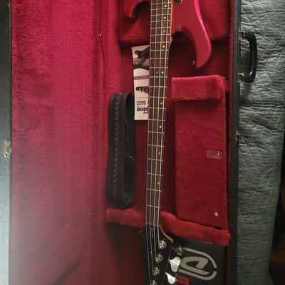 Gibson Victory Standard Bass 1981 - Candy Apple Red with OHSC image 8
