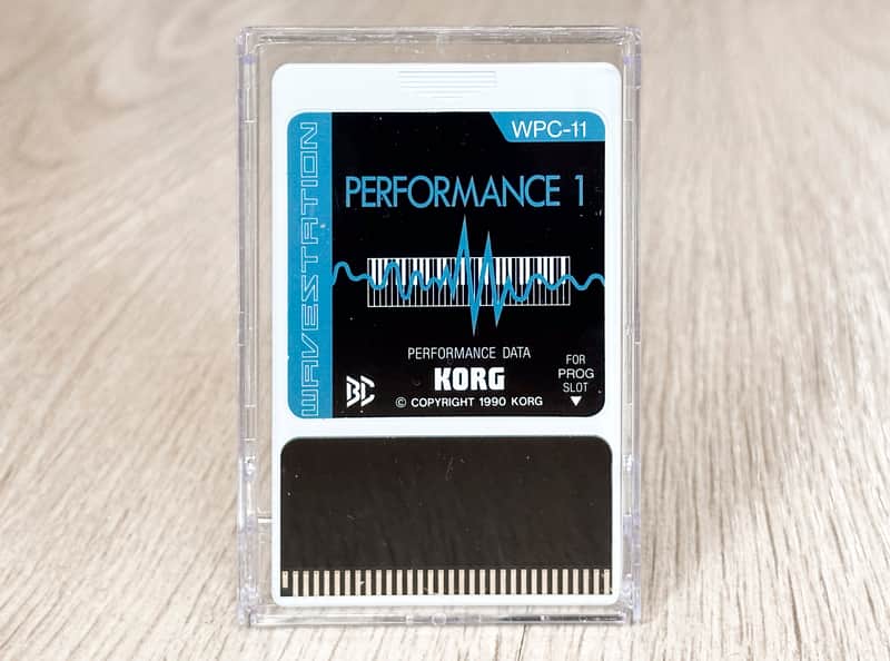Korg Wavestation WPC-11 | Performance 1  // Voice ROM Data Card image 1