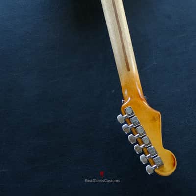 Fender Deluxe Comtemporary Stratocaster Floyd Rose System III Tremolo Black MIJ Relic Aged (RARE) image 19