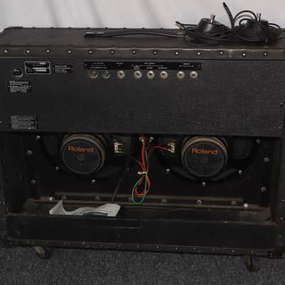 Roland Jazz Chorus JC-120 2x12" Guitar Combo Amp with cover used Made in USA image 6