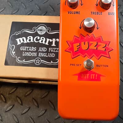 Sola Sound Jumbo Tone Bender Fuzz - Trade Show Special 2024 - Orange BC108 Transistors *DAM* David Main Macari's image 2