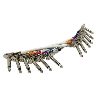 Doc's Basement GhostPatch 6" Super Thin Pedal Patch Cable Purple image 4