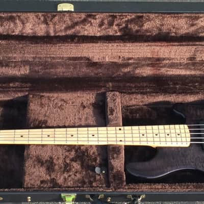 Lakland U.S. Series 55-94 Deluxe 5-String Custom 2015 - Black Transparent image 9