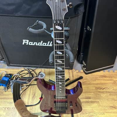 Caparison Dellinger Prominence MF 2019 - Present - Transparent Spectrum Red image 7