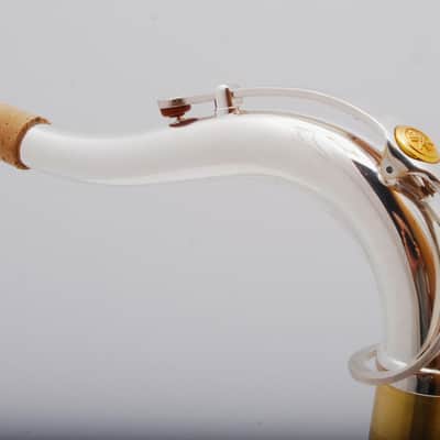 Yamaha TE1 Silver Plated Custom E1 Tenor Saxophone Neck W/GoldLacquer Option image 10