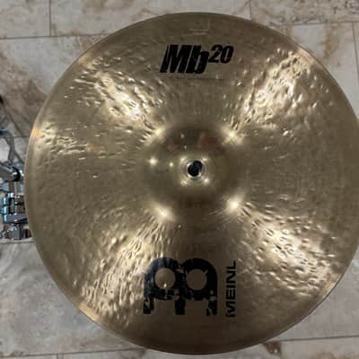 ###Used Meinl 15" Mb20 Heavy Soundwave Hi-Hat (Pair) 2010s - Brilliant In Very Good Condition### image 1