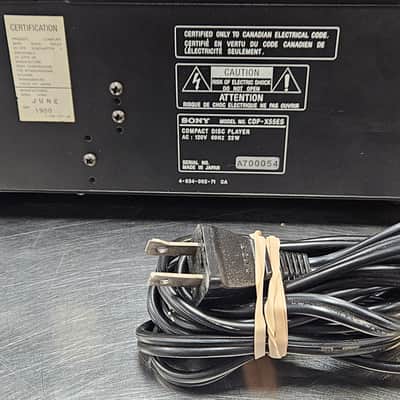 Sony CDP-X55ES - BLACK image 8
