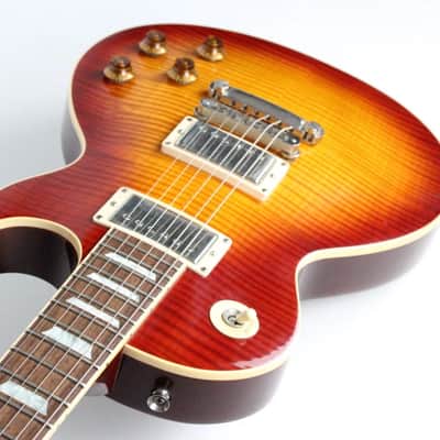 2004 Vintage Gibson Les Paul Standard Premium Plus Cherry Burst AAA Maple Flame Top ~Good Wood Era~ +OHSC USA Bild 3
