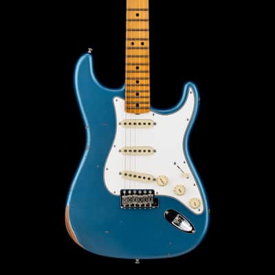 Fender Custom Shop Limited Edition Custom '68 Stratocaster Relic w/ Closet Classic Hardware - Aged Lake Placid Blue #79465 image 3