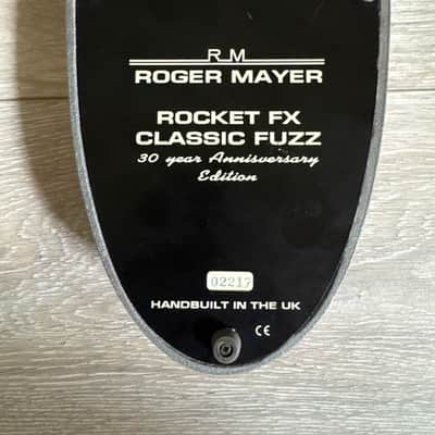 Roger Mayer Rocket FX Classic Fuzz 30th Anniversary Edition — Metallic Silver image 3