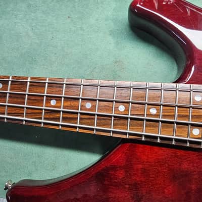 Yamaha TRBX174EW 4-string Bass 2010s - Root Beer image 2
