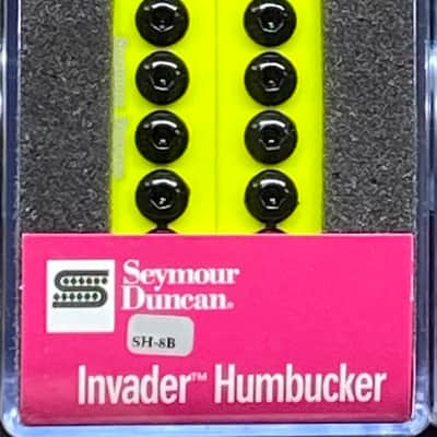 Seymour Duncan SH-8B Invader 6 String Bridge Humbucker - NEON YELLOW image 2