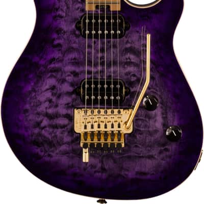 EVH Wolfgang Special QM Electric Guitar, Roasted Maple Fingerboard, Purple Burst