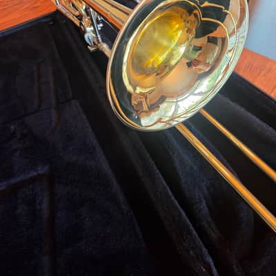 King step-up tenor Trombone 607F Mid-2010 - Brass image 4