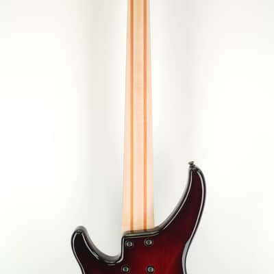 Yamaha TRBX605FM Dark Red Burst image 7
