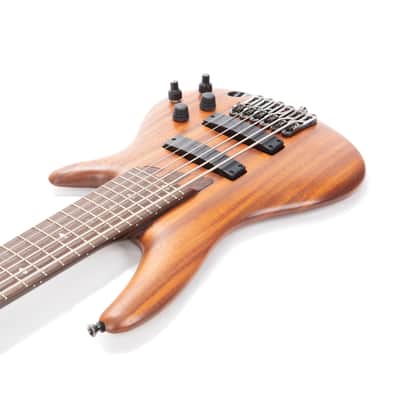 2004 Ibanez SR3006E-SOL Prestige 6-String Bass, Stained Oil, F041XXXX image 2