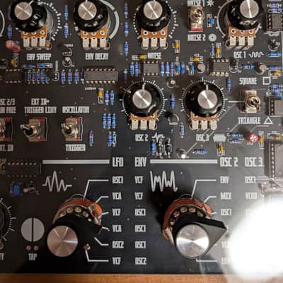 Dedstrange A Place to Bury Strangers DIY Synthesizer 2024 - Black image 3