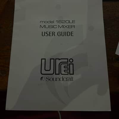 Urei 1620LE +E&S isolator image 10