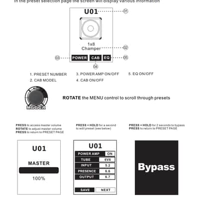 Mooer Radar Speaker Simulator 30 Speaker Cab Cabinet Models 11 Mic Models 36 User Presets,price include the import duty for US buyer image 8