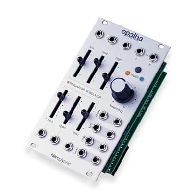 Hieroglyphic Opalina Filter Network Module Including Input Expander - Silver image 2