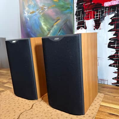 bowers wilkins Bookshelf speakers DM601 S2 Made In England Cherry Audiophile B&W image 3