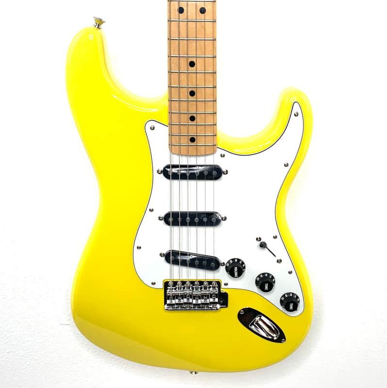 Fender MIJ Limited International Color Stratocaster | Reverb