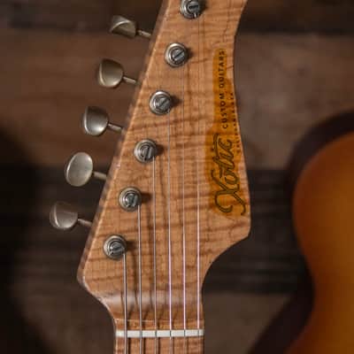 Xotic XSC-1 3 Tone Burst Electric Guitar - Super Heavy Aging - NAMM 2026 image 8