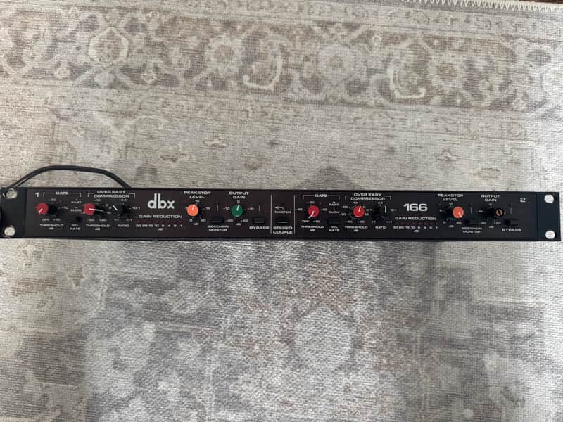 dbx 166 2-Channel Dynamics Processor | Reverb Canada