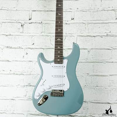 PRS SE Silver Sky Stone Blue Lefty w/ bag image 3