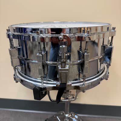 Vintage Sonor Phonic Steel Snare Drum – 14x6.5 – Made in Germany image 2