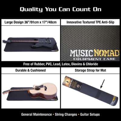 MusicNomad MN207 Premium Instrument Work Mat & Cradle Cube Neck Support image 4