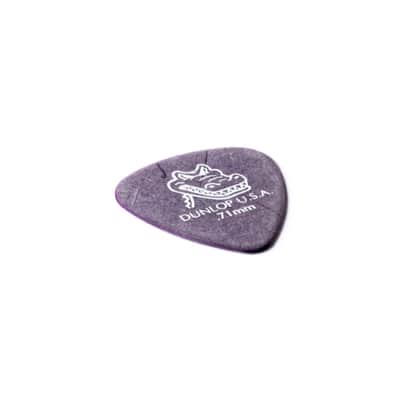Dunlop 417P Gator Grip Purple 0.71mm (12-Pack) - Set of Picks image 2