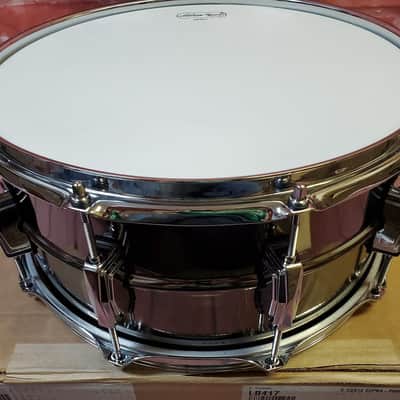 Ludwig *Pre-Order* LB417 Black Beauty 6.5x14" Nickel Over Brass Kit Snare Drum Imperial Lugs | NEW | Special Order | Authorized Dealer image 11