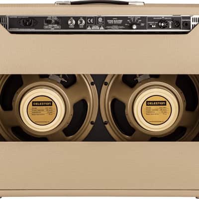 Fender Tone Master Twin Reverb Guitar Amp, Blonde image 3