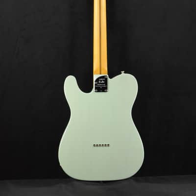 Fender American Professional II Telecaster Thinline Transparent Transparent Surf Green Maple Fingerboard image 6
