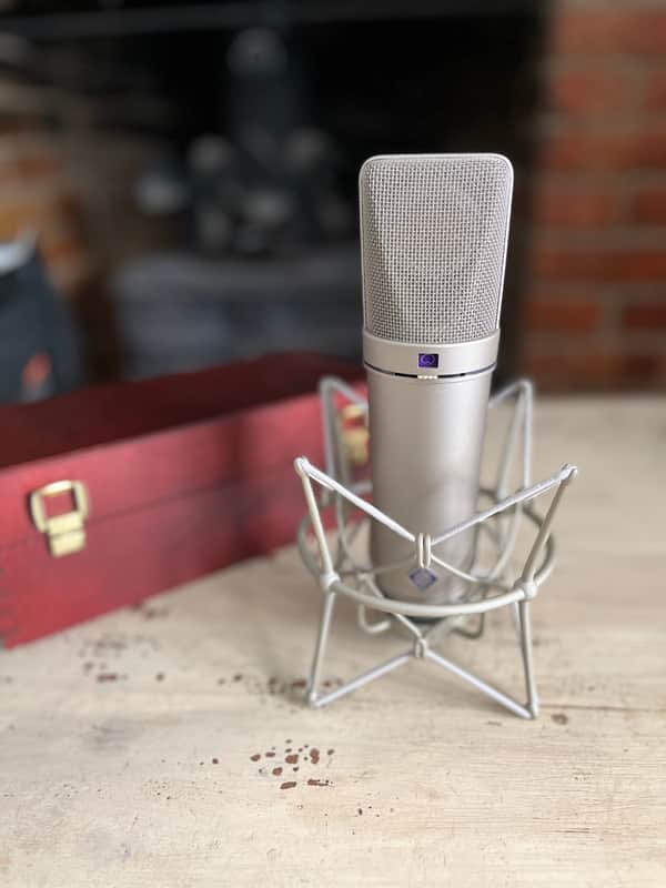 Neumann U 87 Ai Large Diaphragm Multipattern Condenser Microphone 1986 - Present - Nickel image 1