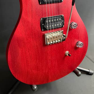 PRS SE CE 24 Standard Satin Electric Guitar Vintage Cherry w/ Gig Bag image 3