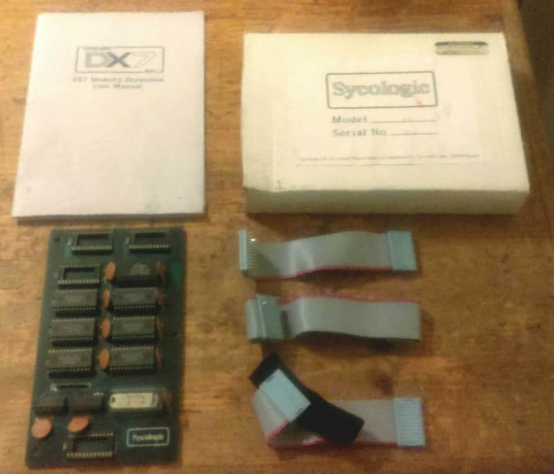 Sycologic MX1 Yamaha DX7 128 Patch Memory Expansion. | Reverb Canada