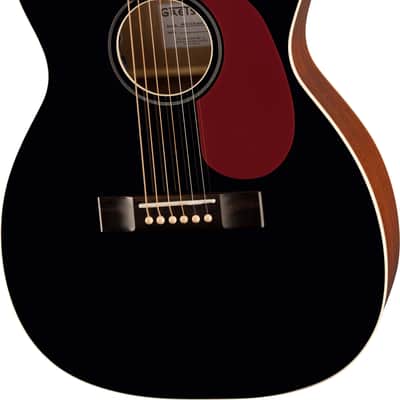 Gretsch Nick 13 Outlaw Heart Grand Concert Black Acoustic Electric Guitar image 2