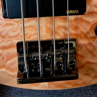 Yamaha TRB1004J 4-String 2020s - Natural Quilt image 10