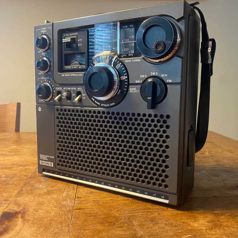 Vintage Sony ICF-5900W AM/FM/Short Wave Radio. **$299 | Reverb