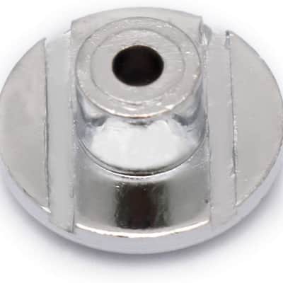 Bass Guitar String Trees String Retainer Guides for Bass Guitar Parts Replacement Pack of 2pcs with Mounting Screws. (Chrome) image 3