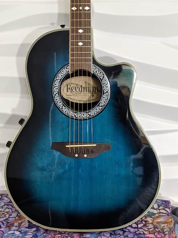 Reedman RM-401 Acoustic Electric Guitar Made in Korea | Reverb