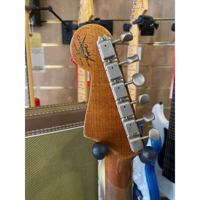Fender Custom Shop Limited Edition 59 Stratocaster Heavy Relic Chocolate 3-Color Sunburst image 9