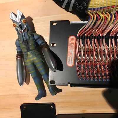 96 Bantam TT Patchbay wired to ADC Ultrapatch + additional harness image 4