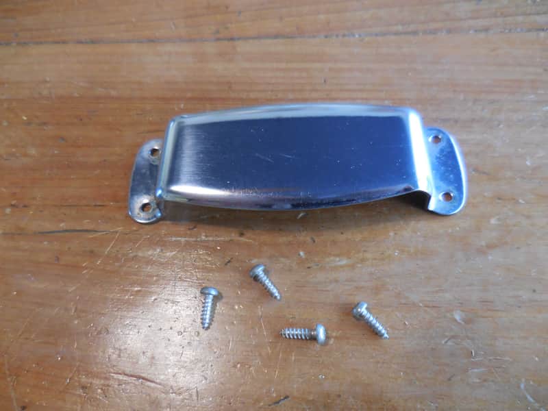National Tailpiece Cover 1960's Clean Chrome W/Original Hardware image 1