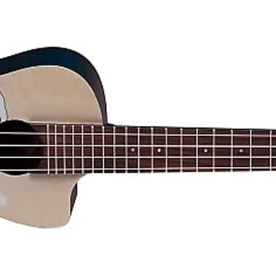 Luna Artistic Series UKE GWC Great Wave Concert Cutaway Ukulele Uke with Gigbag image 2