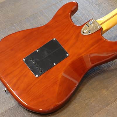 MINTY! Fender American Vintage II 1973 Reissue Stratocaster Electric Guitar Mocha + COA OHSC image 13