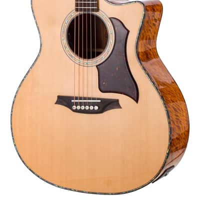 Bromo BAN 2CE Solid Top Grand Auditorium Cutaway Guitar image 1