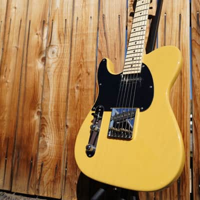 G&L USA Fullerton Deluxe ASAT Classic - Butterscotch Blonde - Left Handed 6-String Electric Guitar w/ Gator Gig Bag image 6